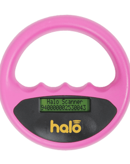 HALO PET MICROCHIP SCANNER MID06 (PINK in a Carry Case with Car Charger)