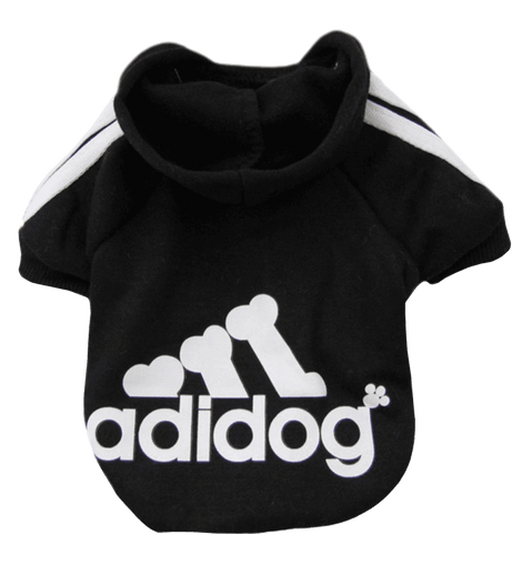 Zehui Pet Dog Cat Sweater Puppy T Shirt Warm Hoodies Coat Clothes Apparel Black S